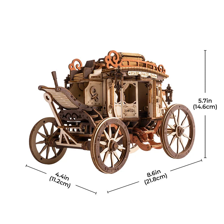 La Calèche – Puzzle en bois 3D