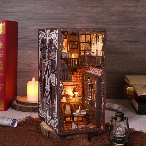 Coin livre à thème – Château mystérieux 3D