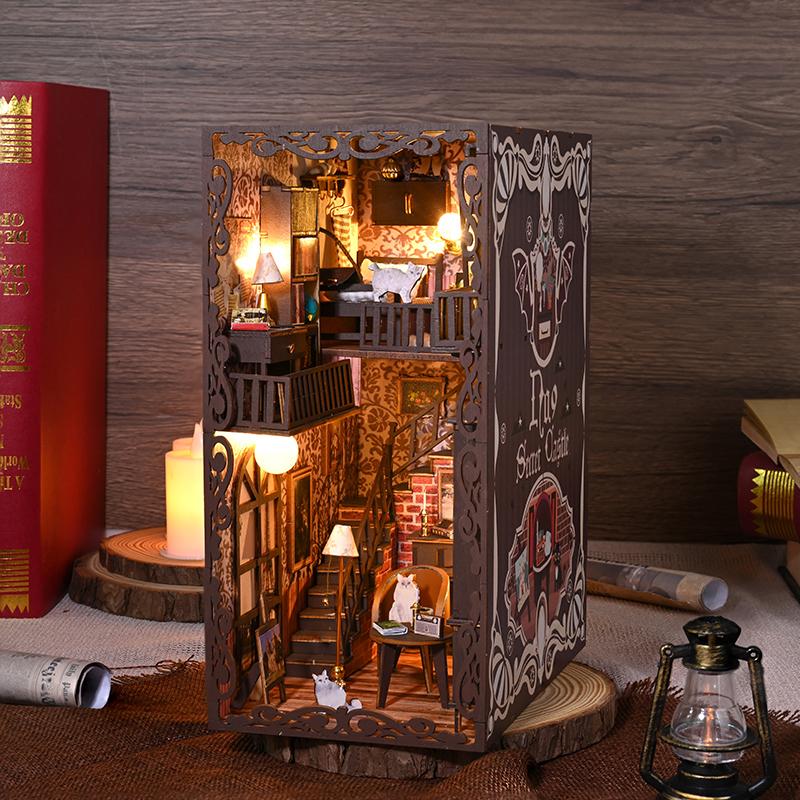 Coin livre à thème – Château mystérieux 3D
