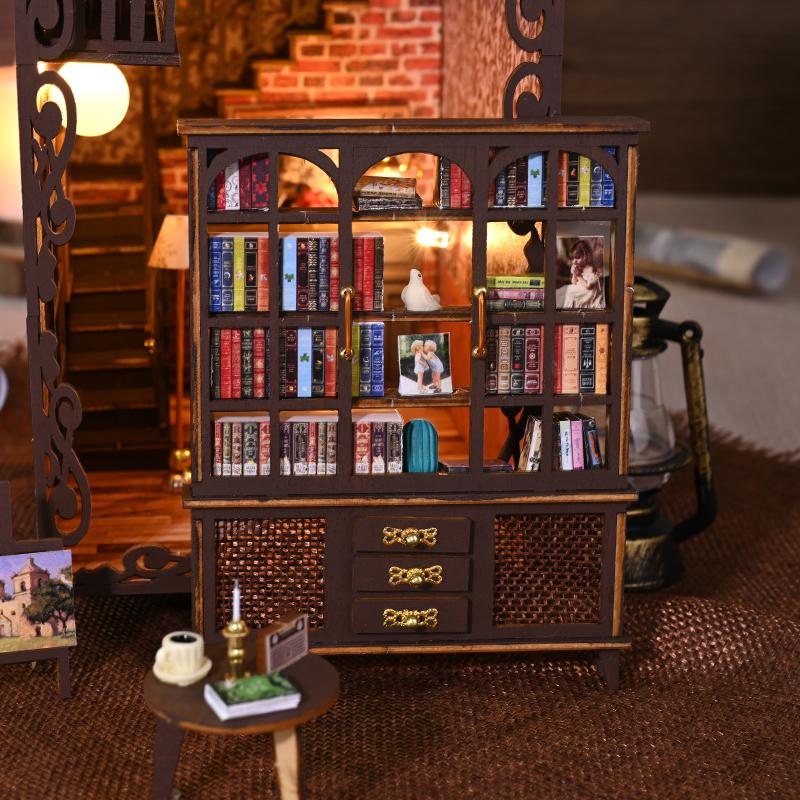 Coin livre à thème – Château mystérieux 3D