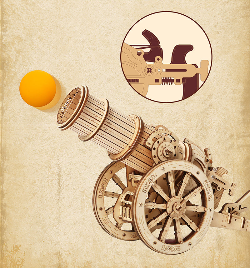 Armes d’Artillerie – Puzzle en bois 3D