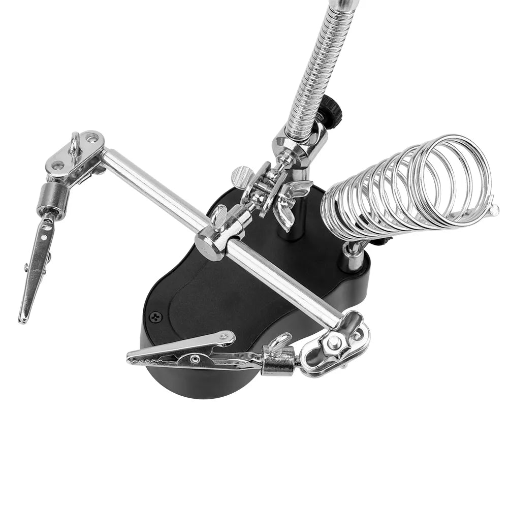 Troisième Main Pour Miniature – Avec Lampe et Loupe