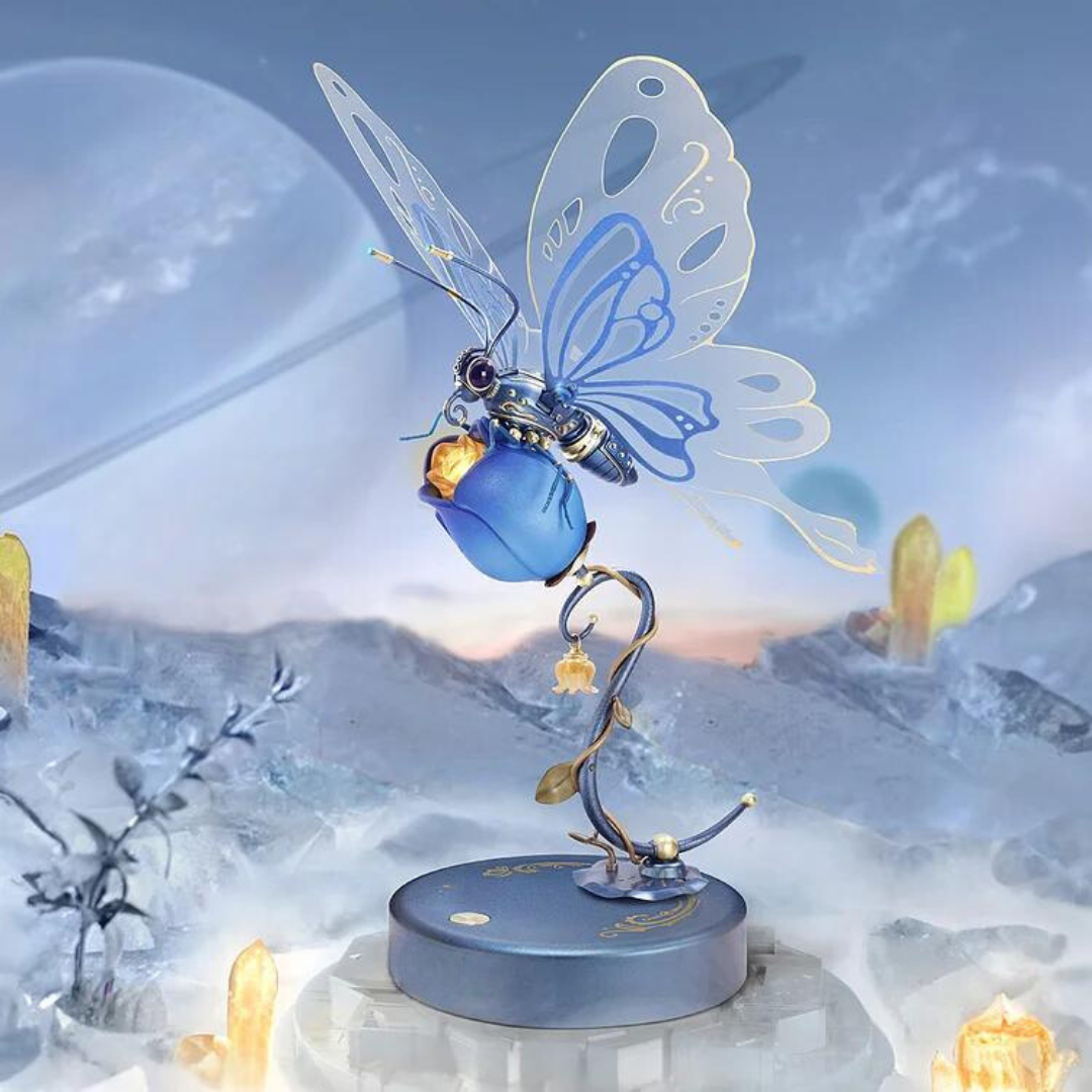 Papillon Mécanique – Puzzle réaliste 3D