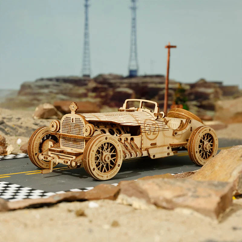 Voiture Grand Prix – Un Puzzle 3D d’Exception