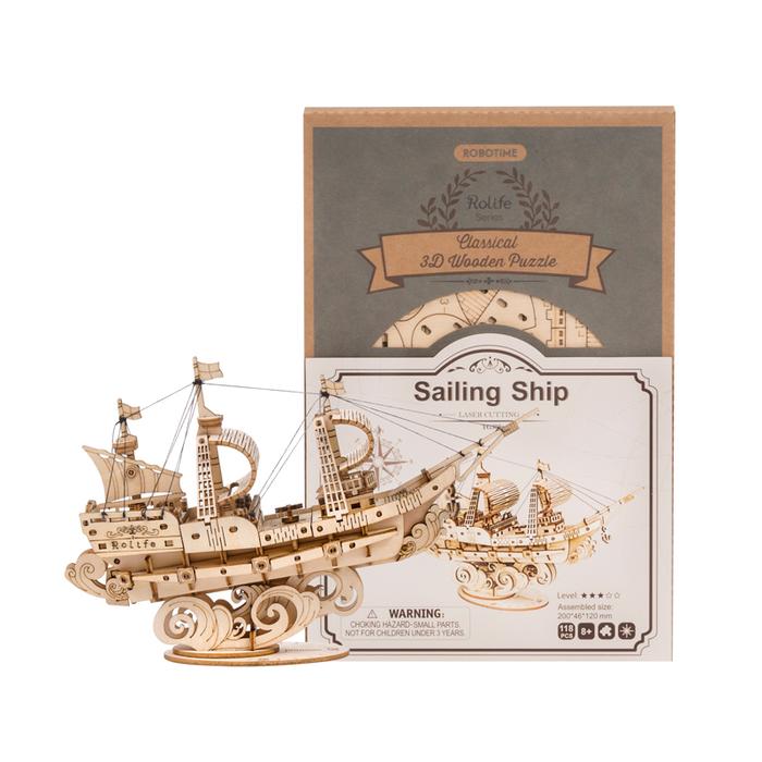 Bateau – Puzzle en Bois 3D