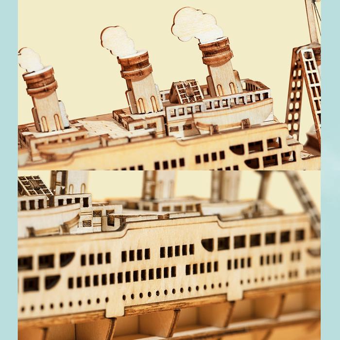 Bateau – Puzzle en Bois 3D