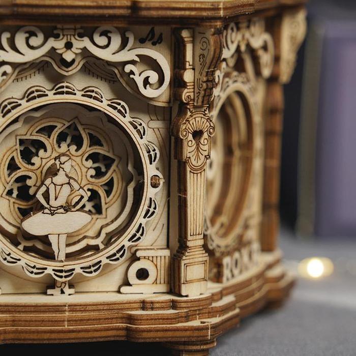 Boîte à secret – Puzzle musical en bois 3D