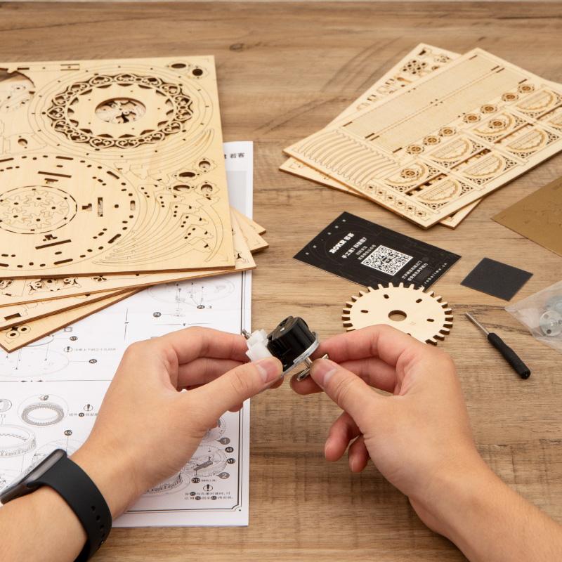 Boîte à secret – Puzzle musical en bois 3D