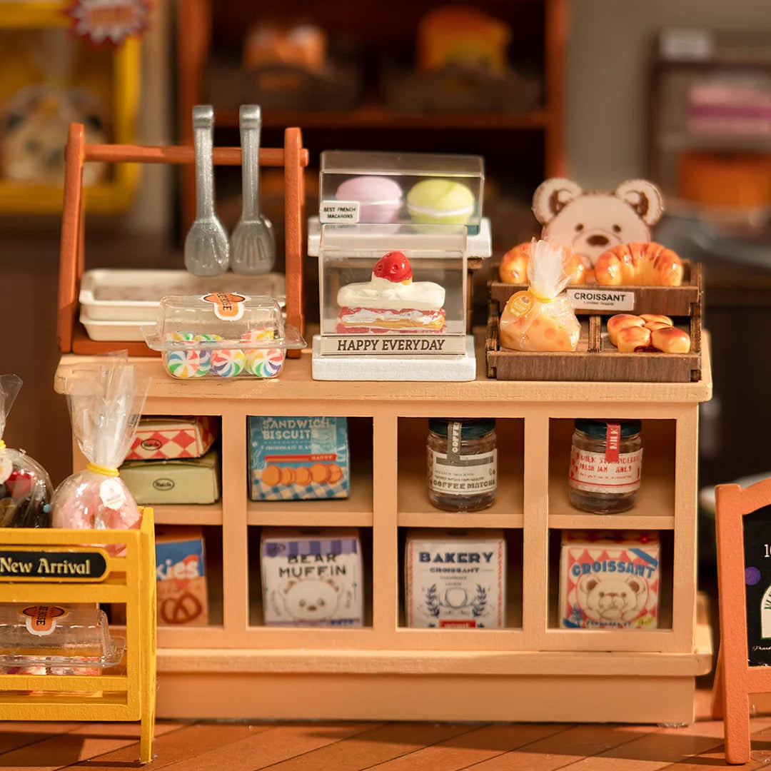Boulangerie Du Village – Miniature En Bois 3D
