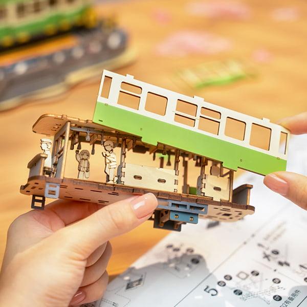 Le Cerisier Express – Puzzle en Bois 3D