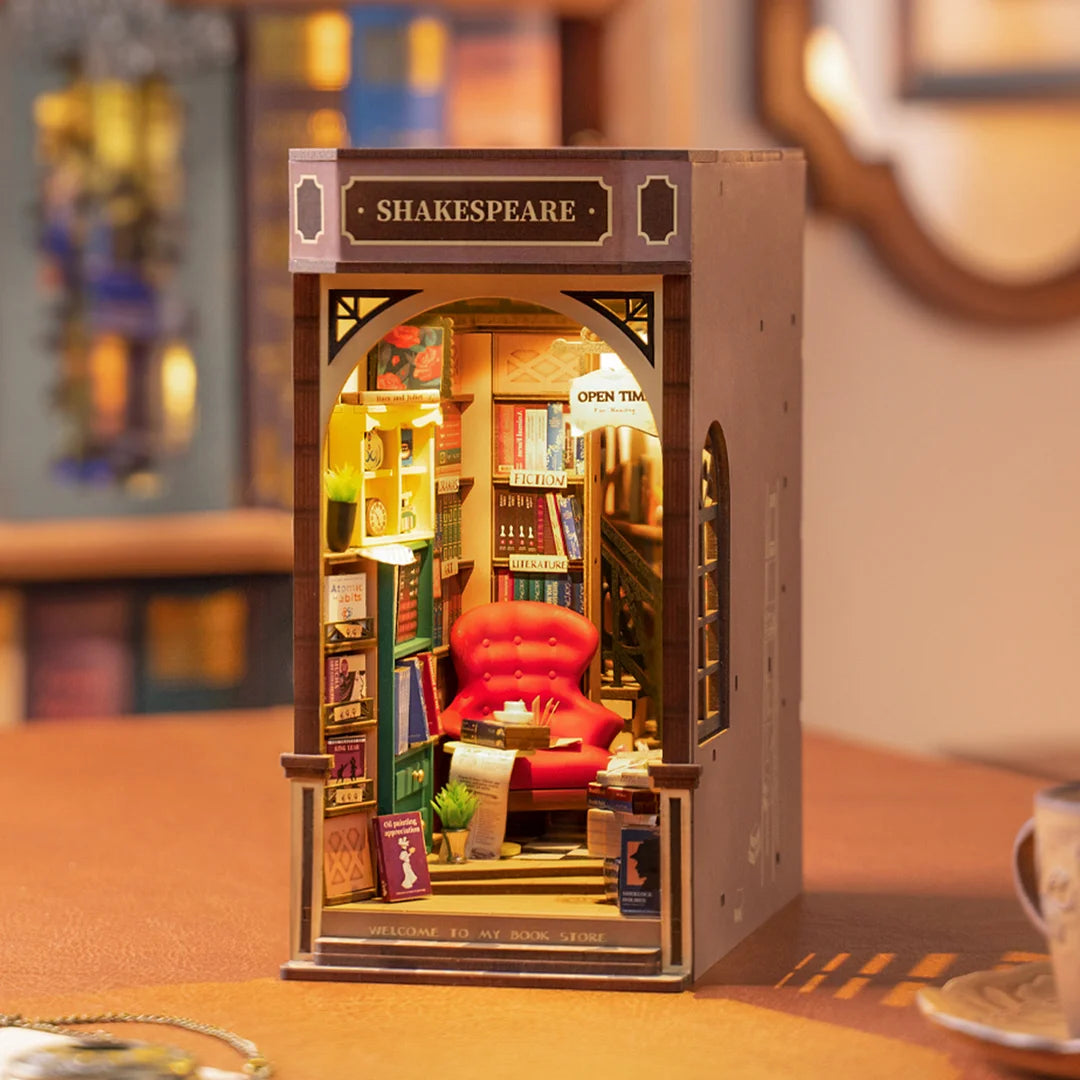 Coin livre à thème – Librairie de Shakespeare