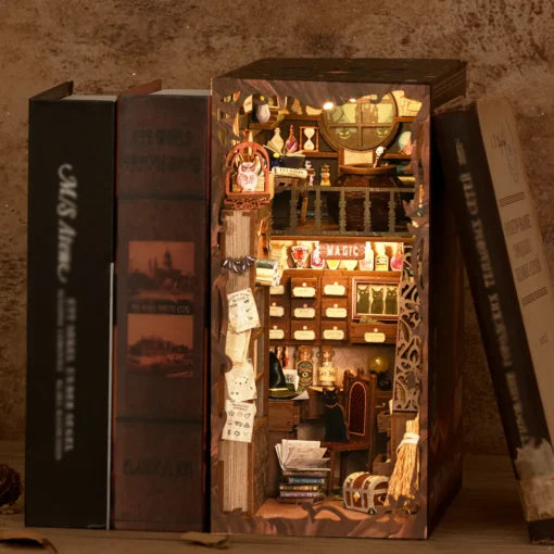 Coin livre à thème – Pharmacie magique