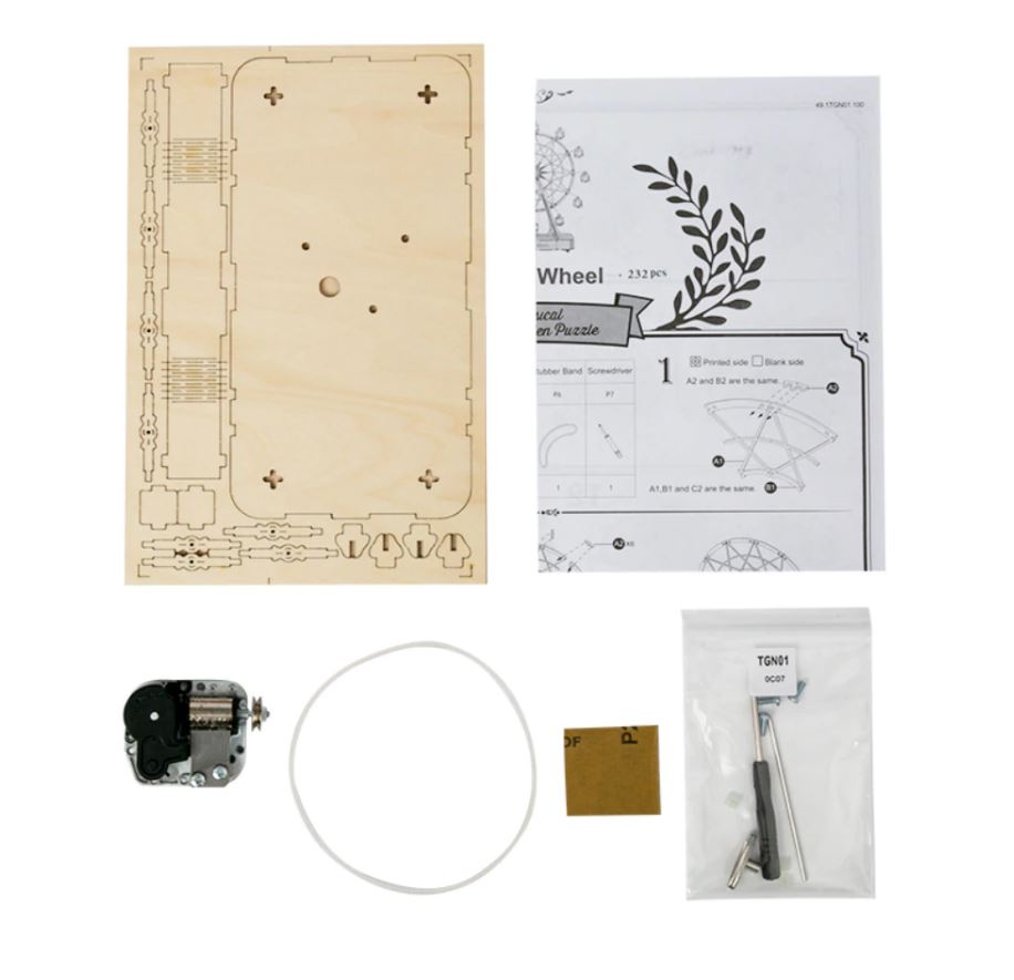 Grande Roue – Puzzle en Bois 3D