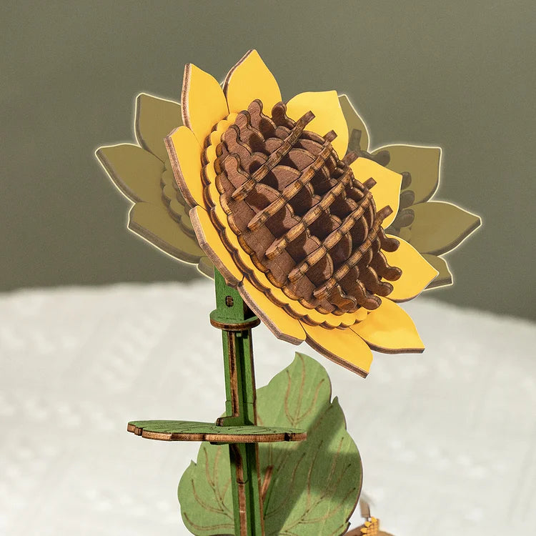 Bouquet de Fleurs – Puzzle en Bois 3D