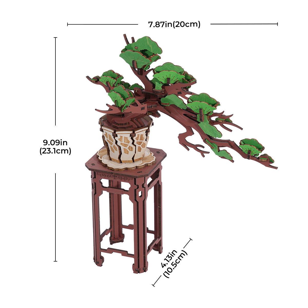 Kits Bonsai ZenBloom – Puzzle en Bois 3D