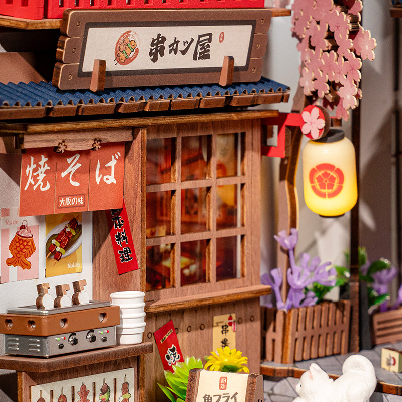 Allée Sakura – Serre-Livre en Bois 3D