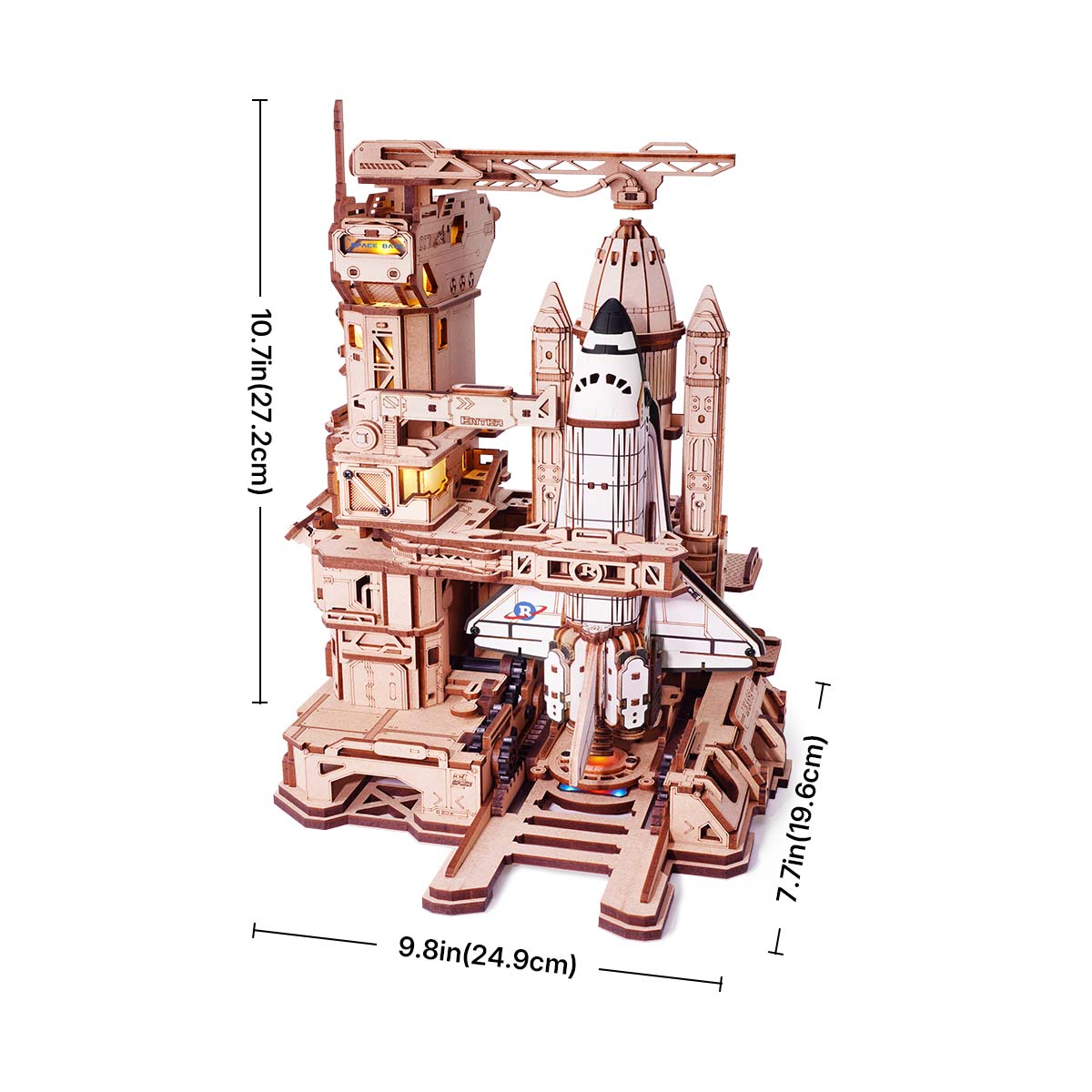 Navette Spatiale – Puzzle en bois 3D