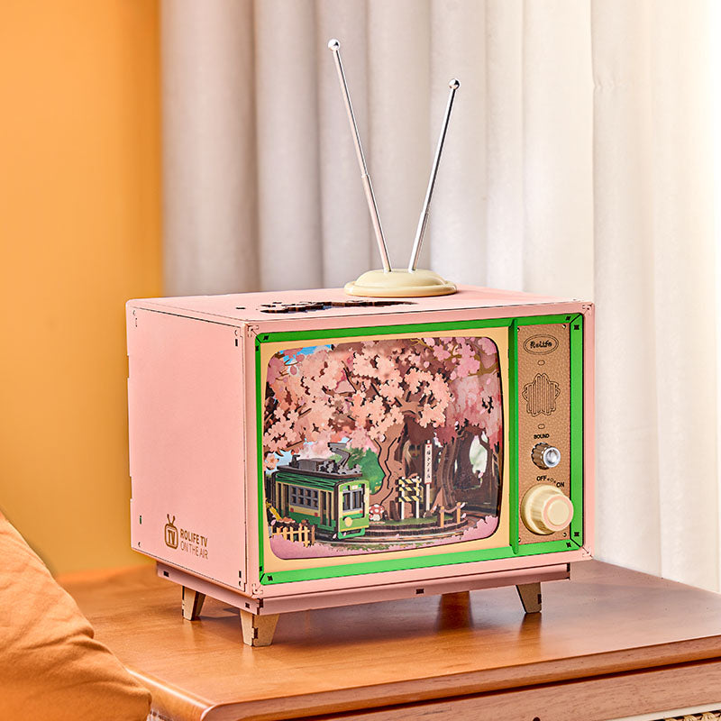 Voyage Rêvé Sakura – Boîte à musique en bois 3D à monter soi-même