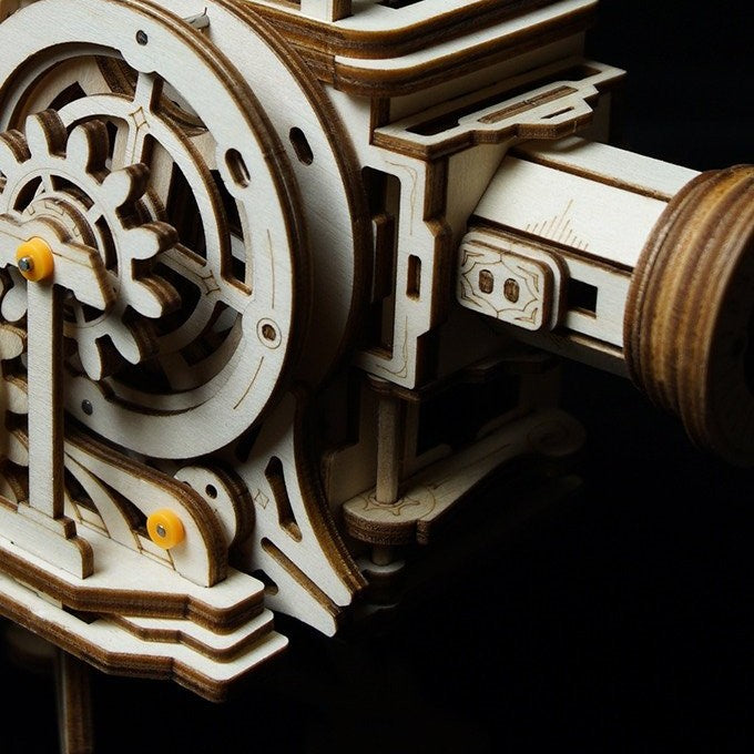 Le Projecteur de Film – Puzzle Mécanique en Bois 3D