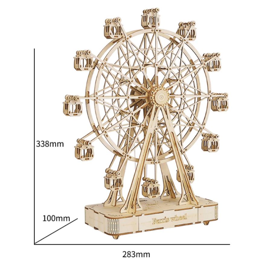 Grande Roue – Puzzle en Bois 3D