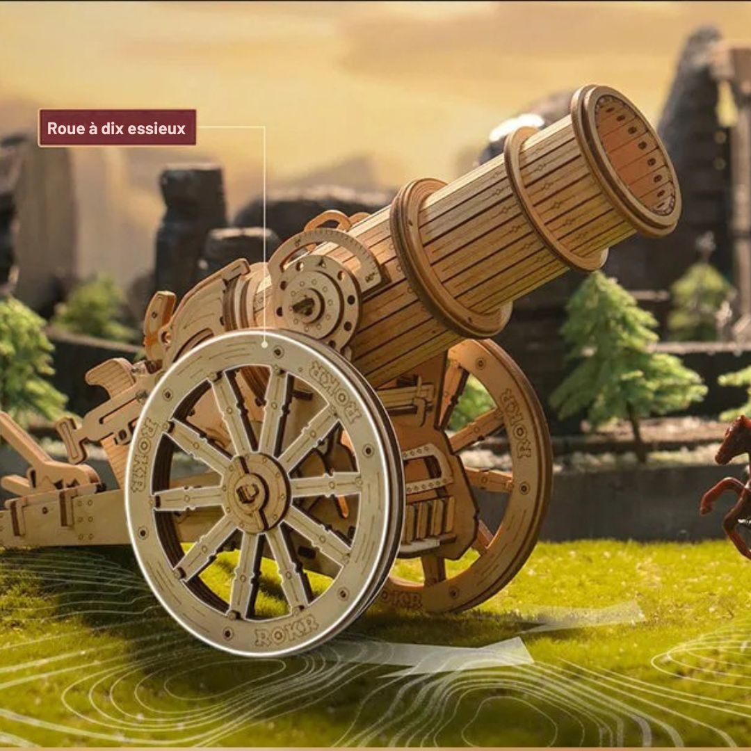 Armes d’Artillerie – Puzzle en bois 3D
