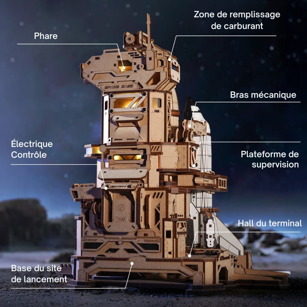 Navette Spatiale – Puzzle en bois 3D