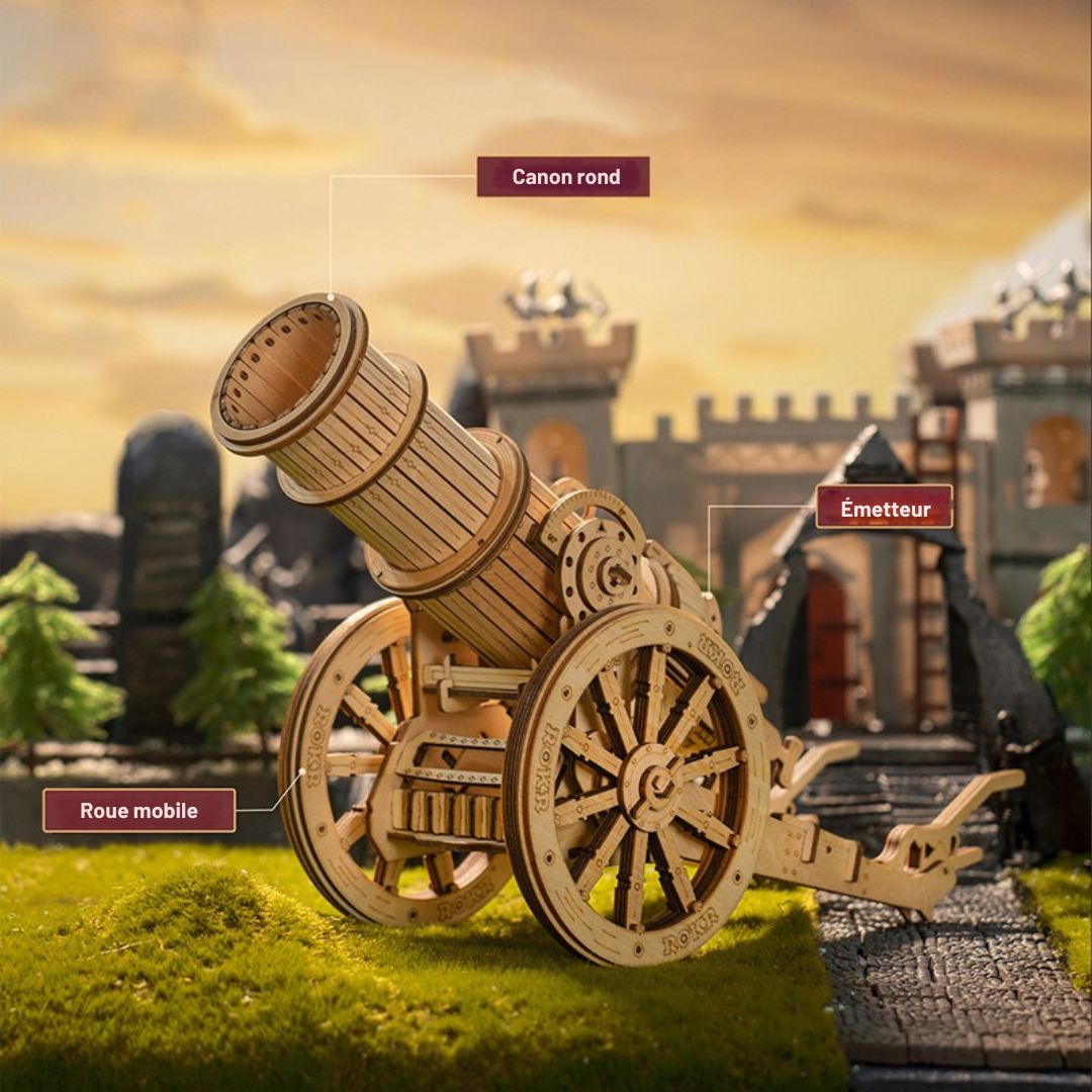 Armes d’Artillerie – Puzzle en bois 3D