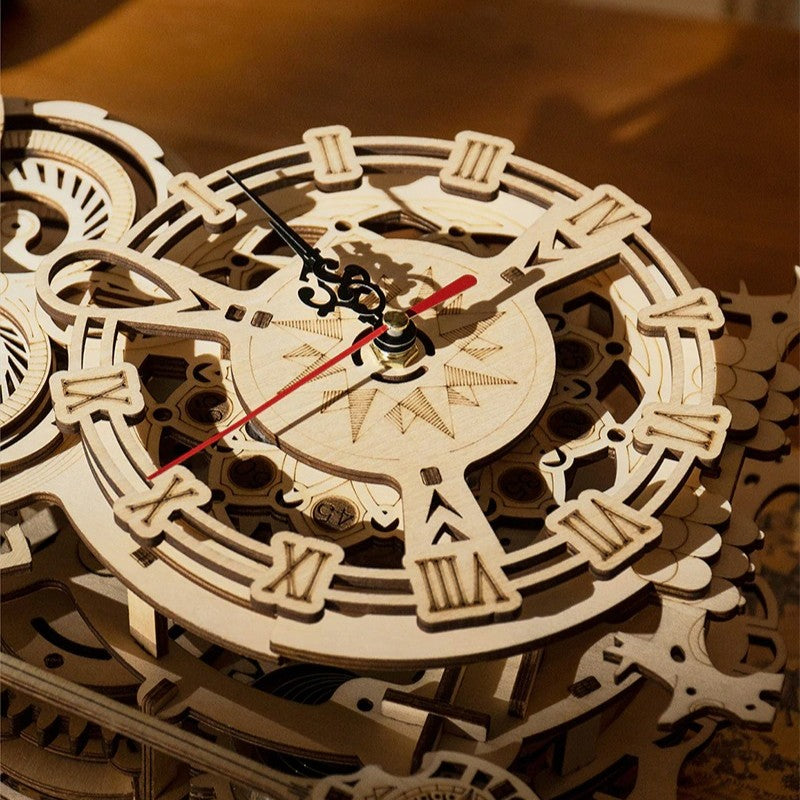 Horloge Hibou – Puzzle en bois 3D