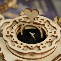 Lanterne victorienne – Puzzle musical en bois 3D