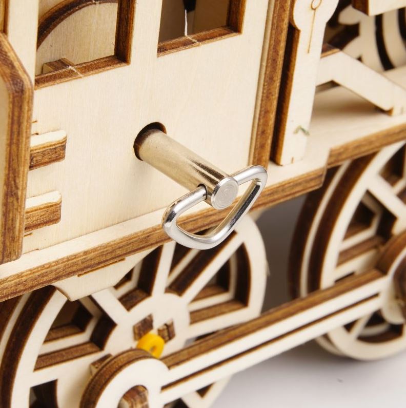 La Locomotive du Texas – Puzzle Mécanique en Bois 3D