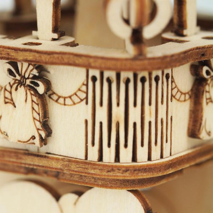 Montgolfière – Puzzle en bois 3D