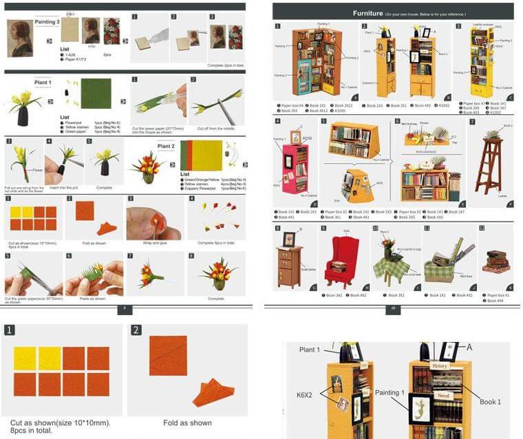 Jardin Des Tuileries – Kit Maisons Miniatures