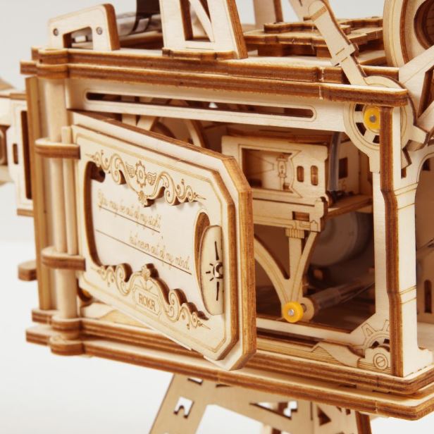 Le Projecteur de Film – Puzzle Mécanique en Bois 3D