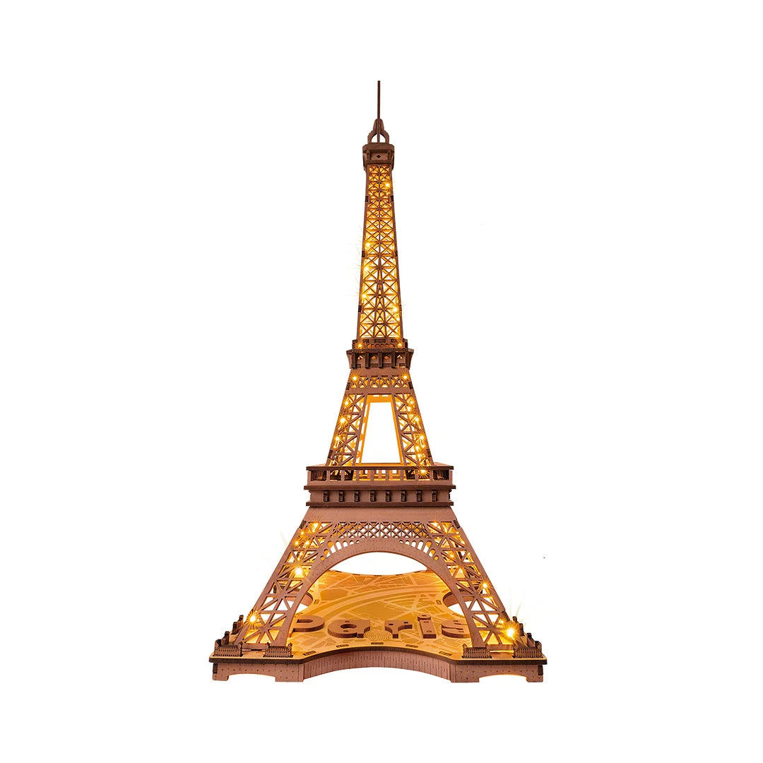 Une Nuit à la Tour Eiffel – Puzzle en Bois 3D