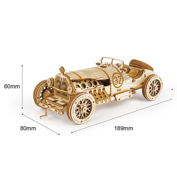 Voiture Grand Prix – Un Puzzle 3D d’Exception