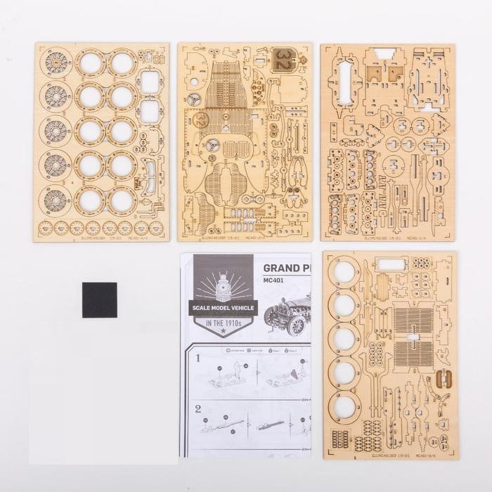 Voiture Grand Prix – Un Puzzle 3D d’Exception