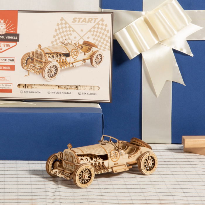 Voiture Grand Prix – Un Puzzle 3D d’Exception