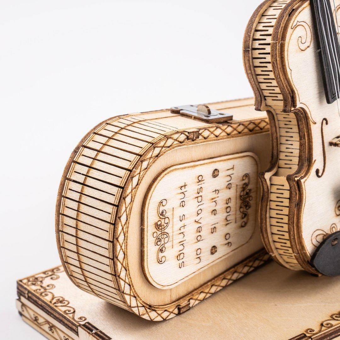 Violon – Puzzle en bois 3D