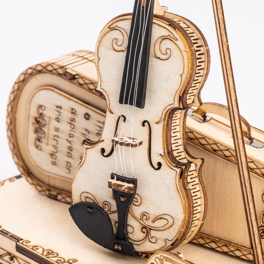 Violon – Puzzle en bois 3D