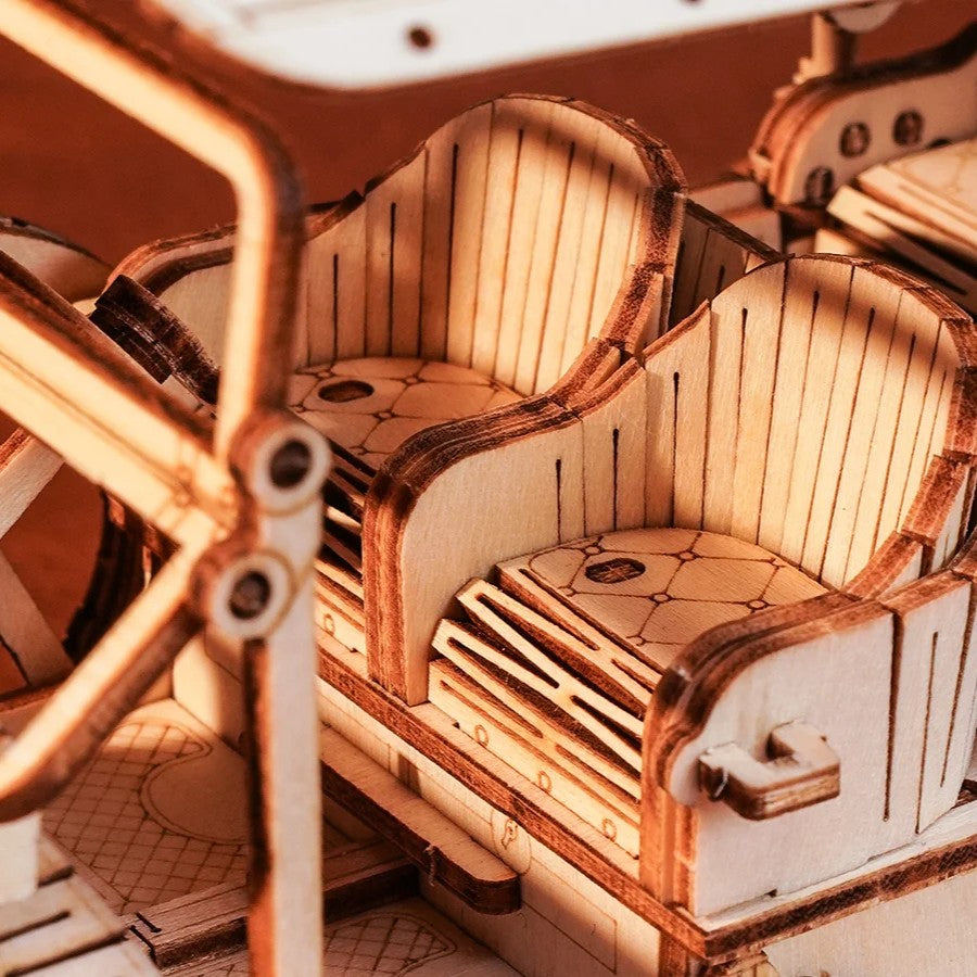 Voiture Vintage 3D – Puzzle en bois