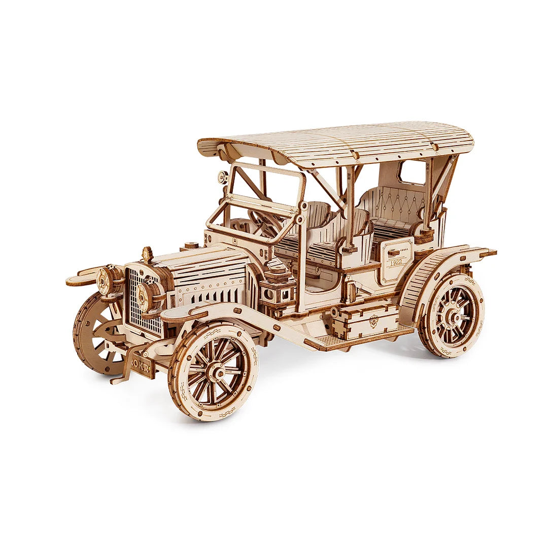 Voiture Vintage 3D – Puzzle en bois
