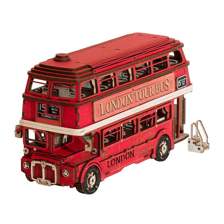 Bus Londonien – Puzzle en Bois 3D