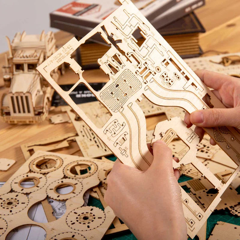 Voiture Grand Prix – Un Puzzle 3D d’Exception