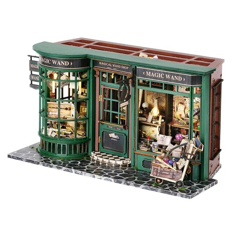 Miniature En Bois 3D – Baguette Magique