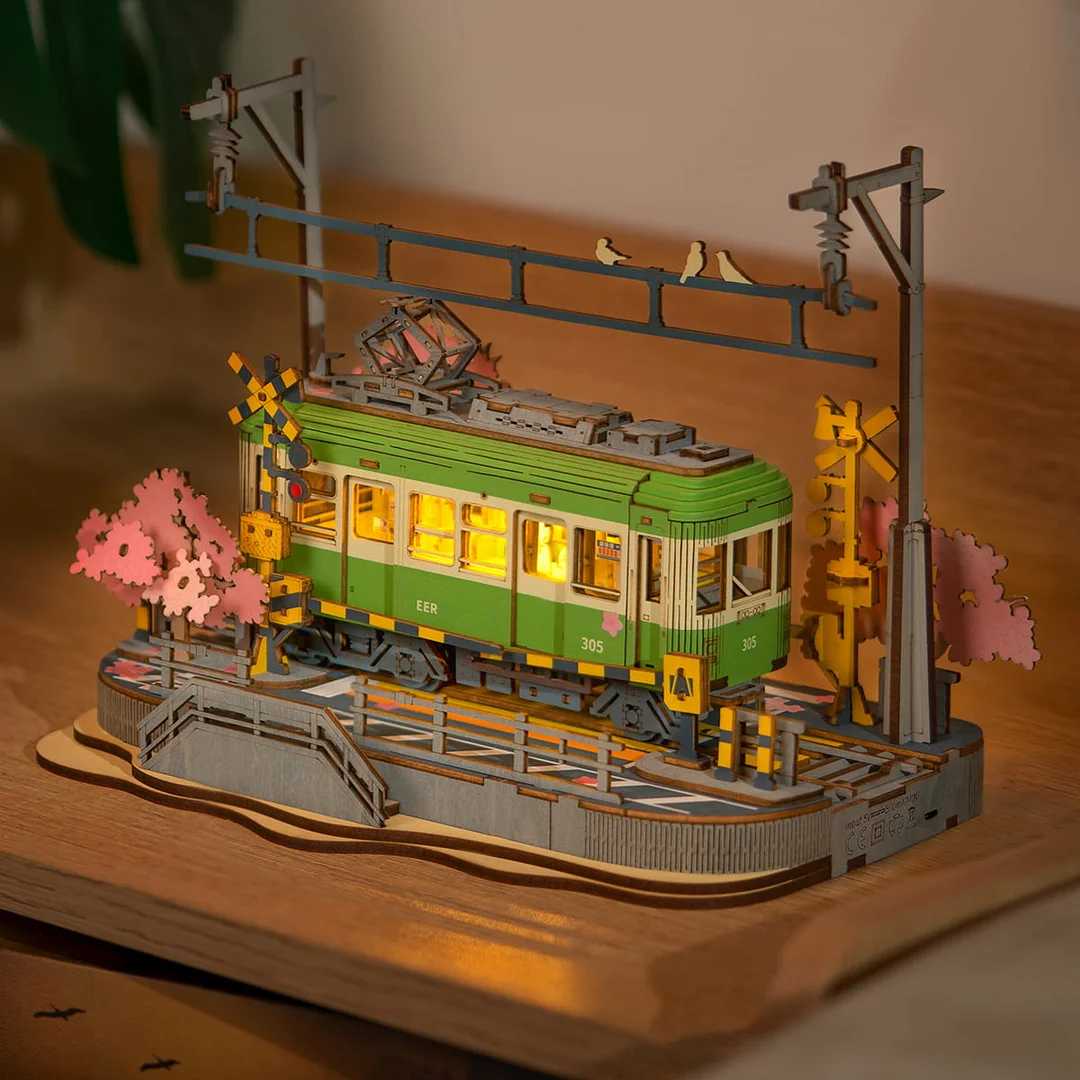 Le Cerisier Express – Puzzle en Bois 3D