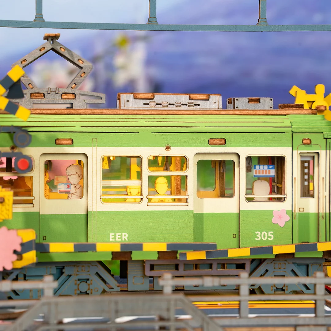 Le Cerisier Express – Puzzle en Bois 3D