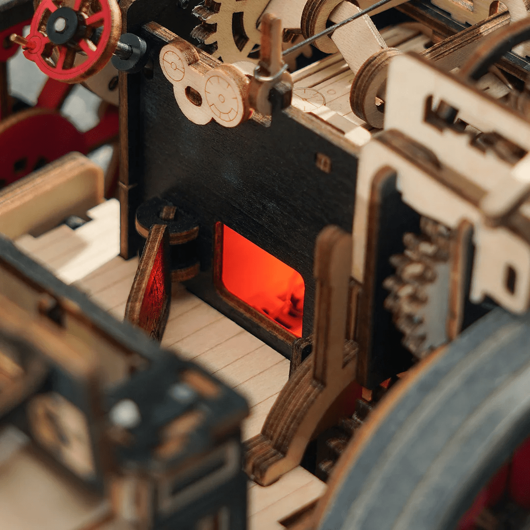 Locomotive à vapeur – Puzzle en bois 3D