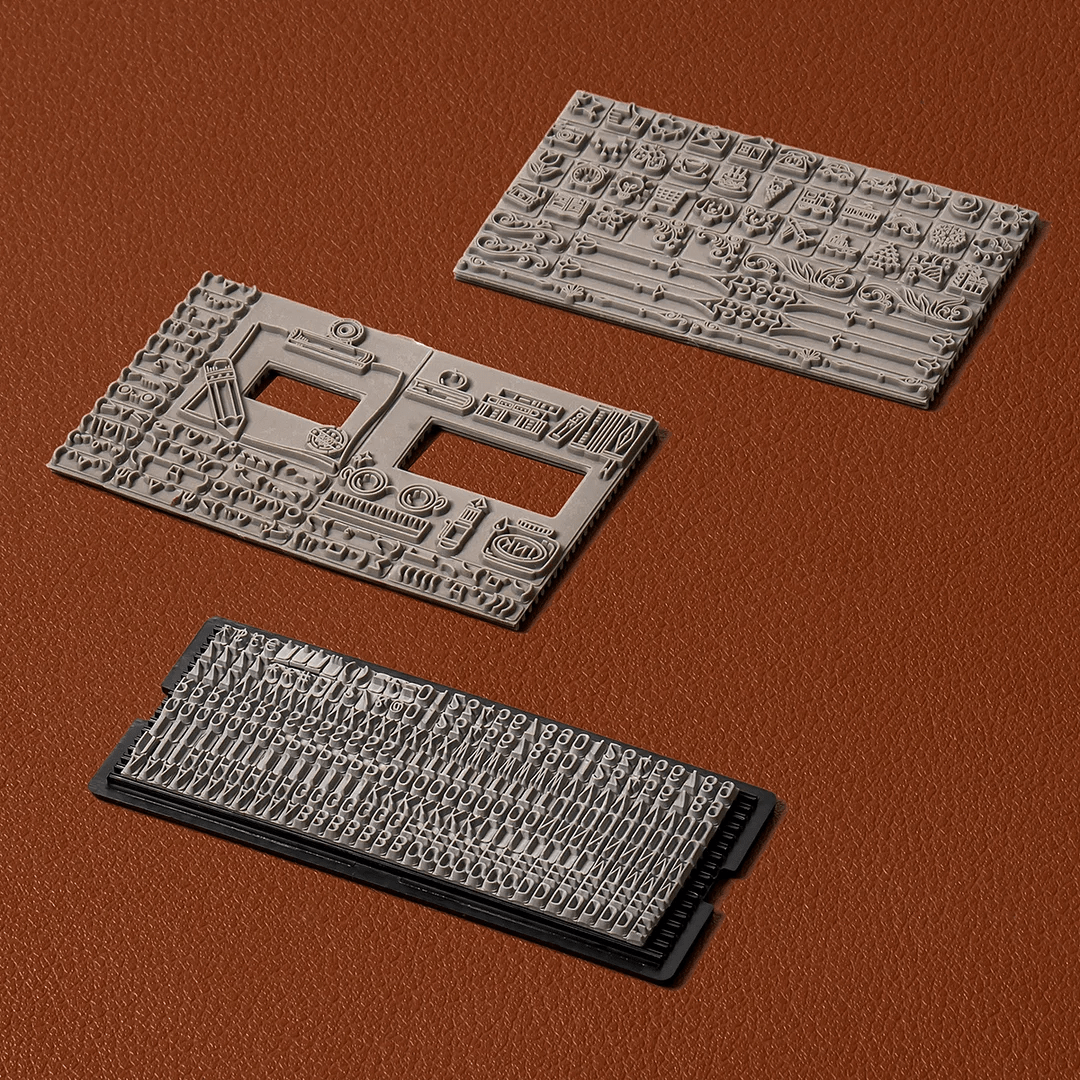 Presse Typographique – Puzzle en Bois 3D