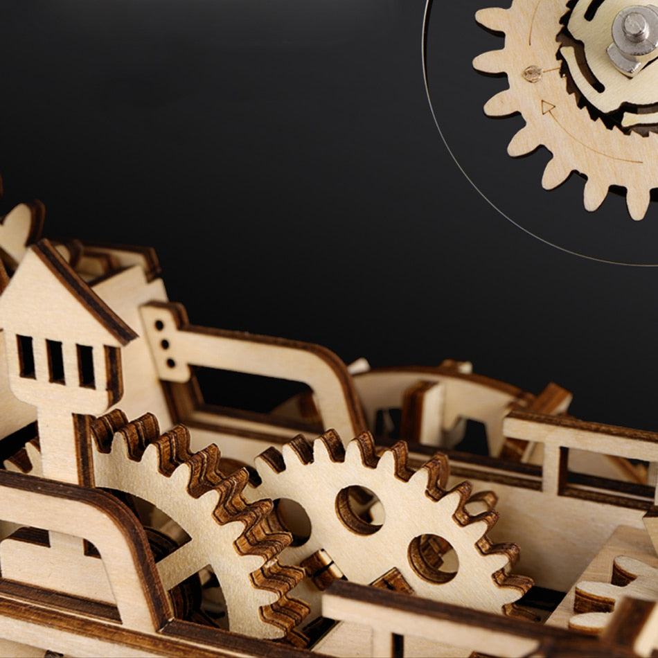 La Tour Infernale – Puzzle mécanique en bois 3D