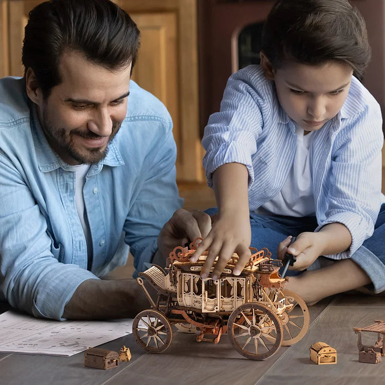 La Calèche – Puzzle en bois 3D